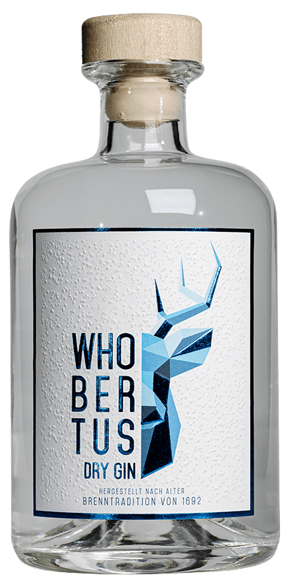 Whobertus Dry Gin - Handcrafted Gin aus Bayern mit 12 Botanicals