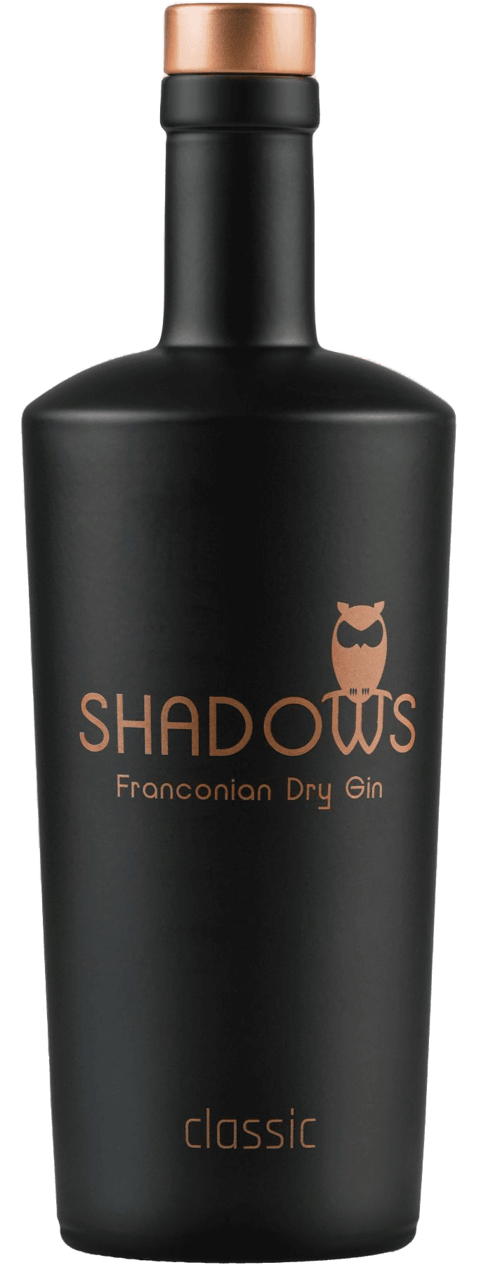 SHADOWS Franconian Dry Gin - Handgefertigter Gin aus Bayern mit 19 Botanicals