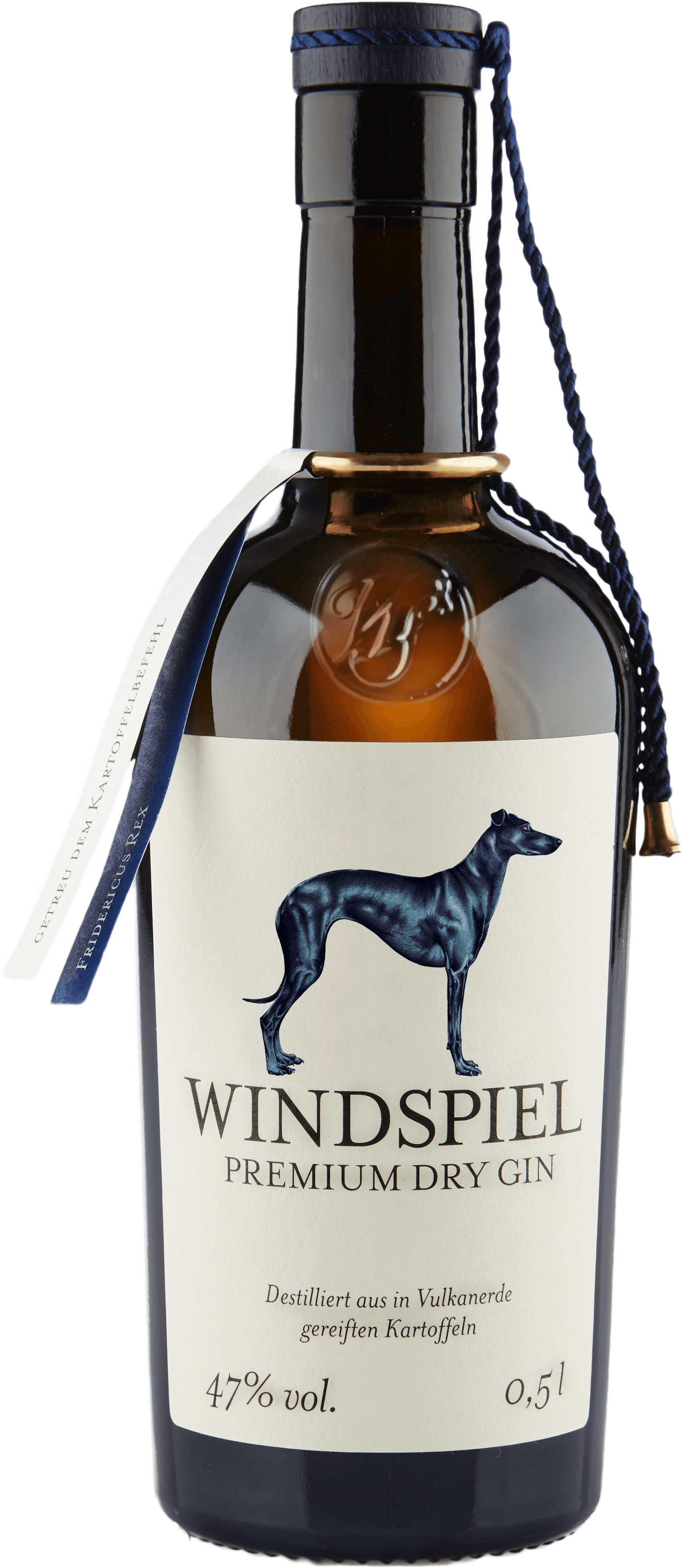 Windspiel Premium Dry Gin Flasche