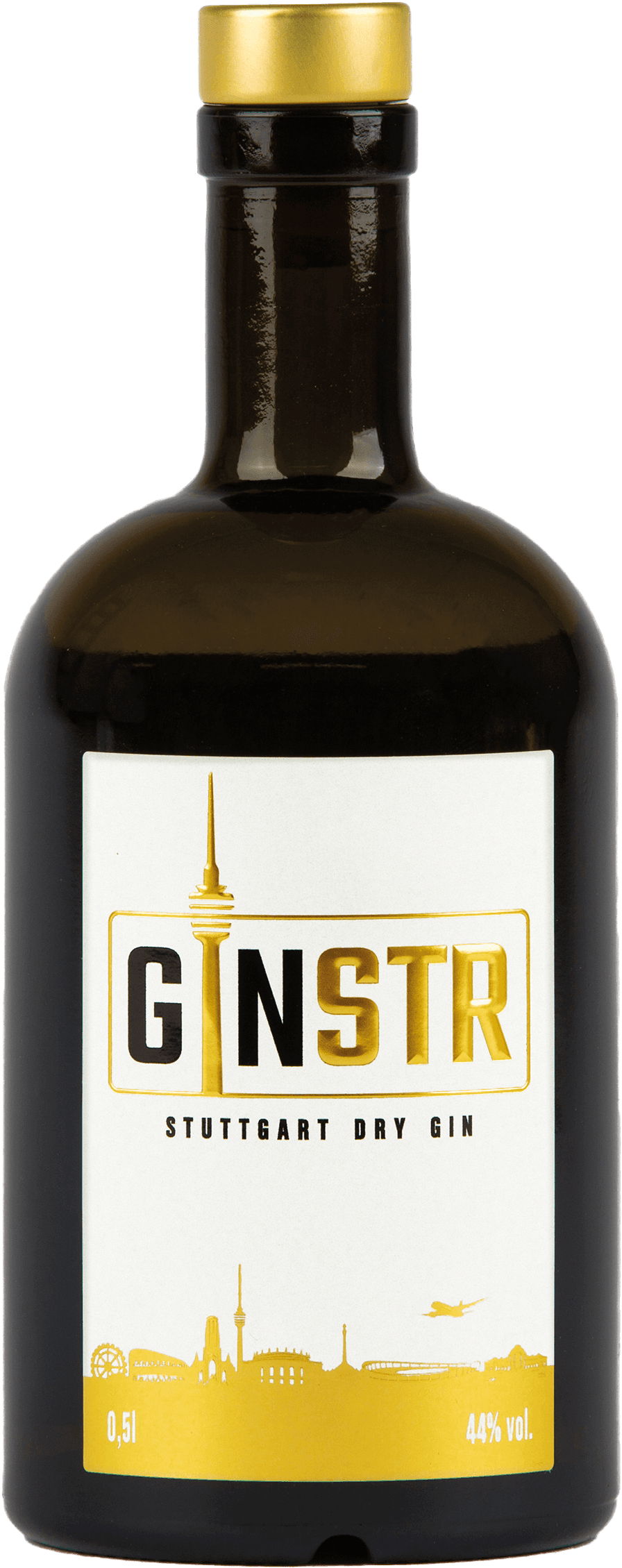 GINSTR - Stuttgart Dry Gin, hergestellt aus 46 handverlesenen Botanicals aus Baden-Württemberg
