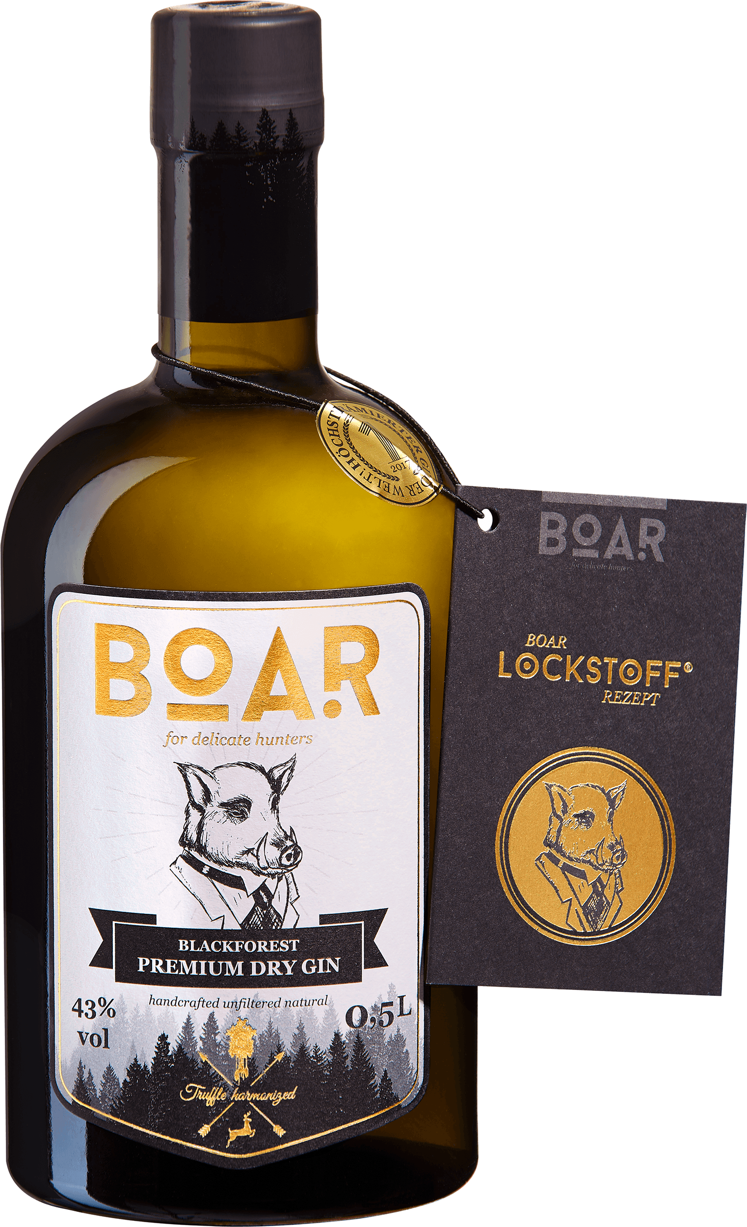 Boar Gin - handcrafted small batch gin with a unique blend of botanicals
