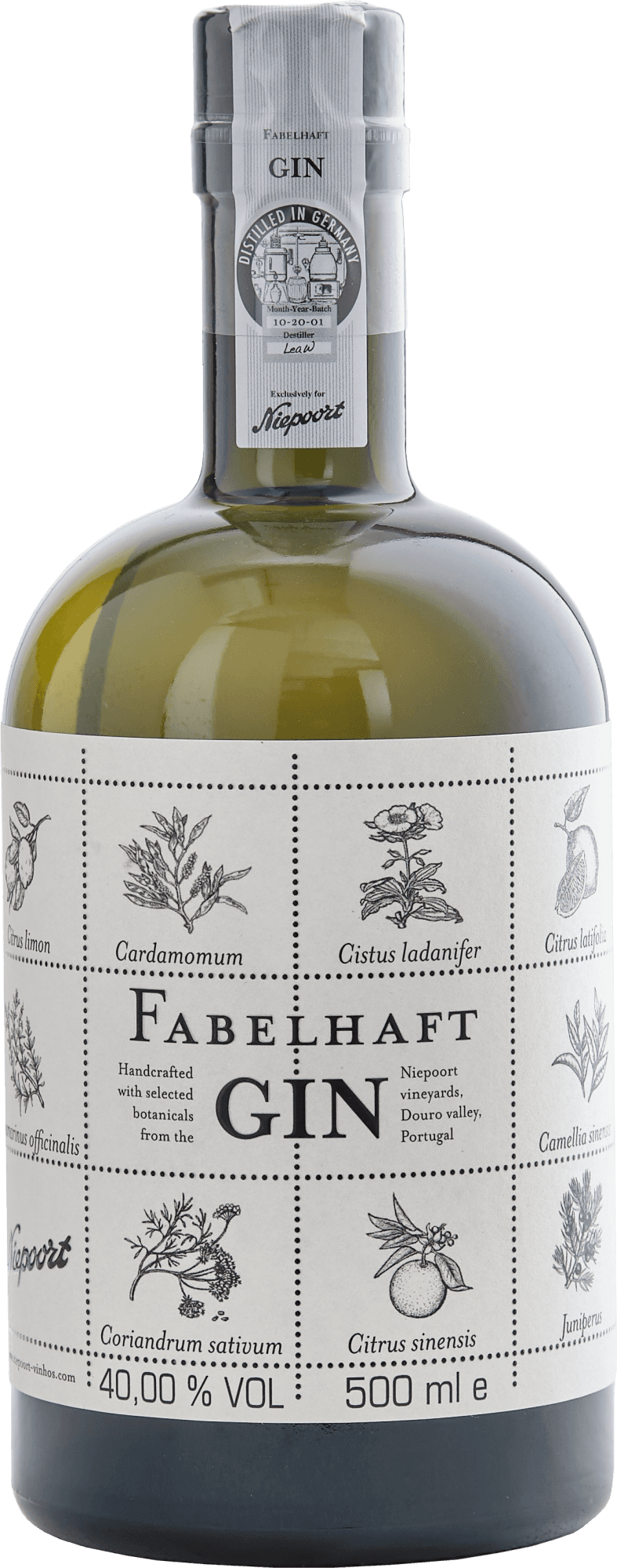 Fabelhaft Gin - Einzigartiges Aromaprofil aus Wacholder, Rosmarin und Kardamom