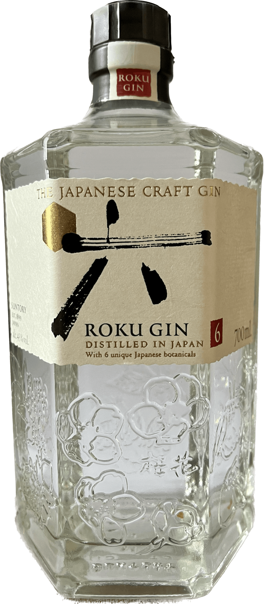 Roku Gin - Japanischer Gin mit 14 Botanicals aus dem Hause Suntory